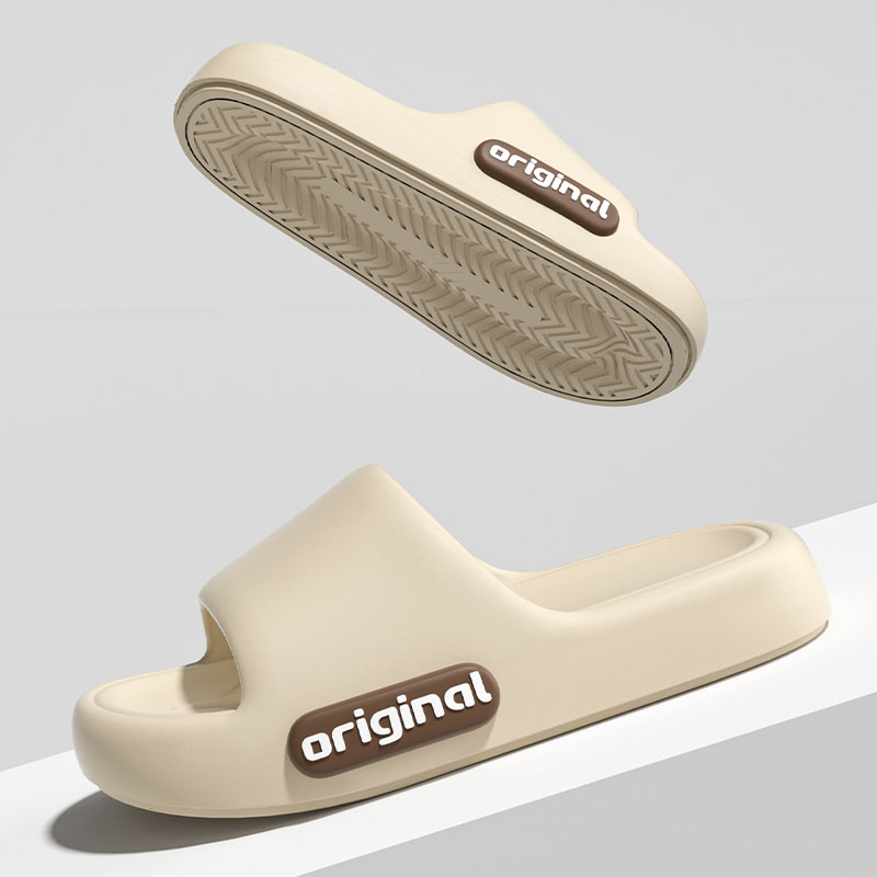 防滑拖鞋女士夏季外穿2024新款家居室内防臭踩屎感静音eva凉拖男
