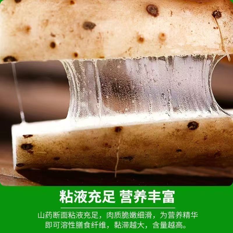 Fresh iron rod yam, small white mouth yam, iron rod yam, fresh yam, slight earthy powder, waxy and sweet, straight hair