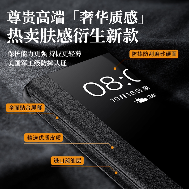 oppoReno11手机壳Reno11pro防摔oppoReon保护皮套oppo翻盖Reon全包opopReno11外壳115G新款5G男0ppo女0pp0的-图1