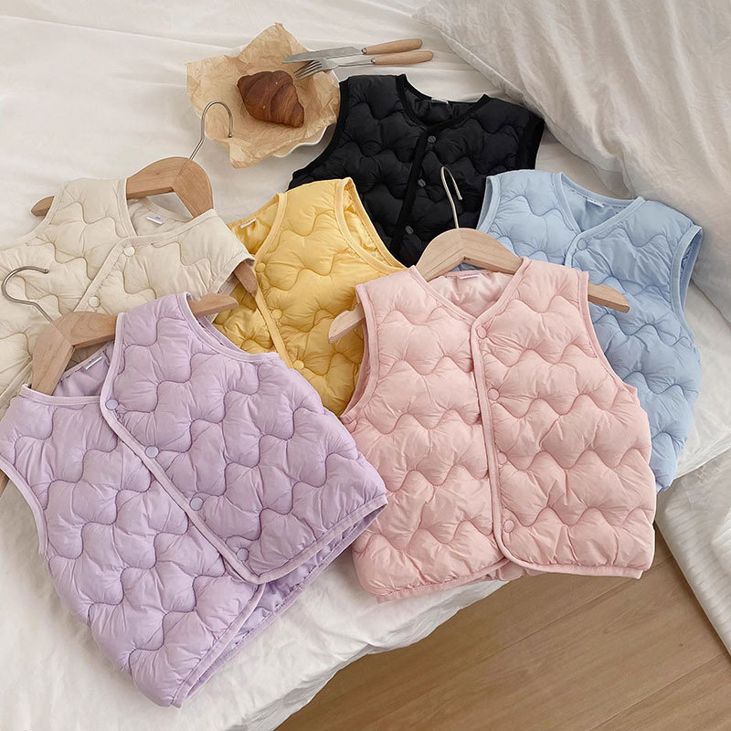 宝宝儿童马甲秋冬季夹棉加厚婴儿背心保暖坎肩中小外穿马夹内搭,淘宝优惠券,粉丝福利购,淘宝优惠卷