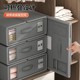 Bed sheets and quilt cover storage box drawers wardrobe clothes clothing bedding four-piece set tidy box folding artifact quilt