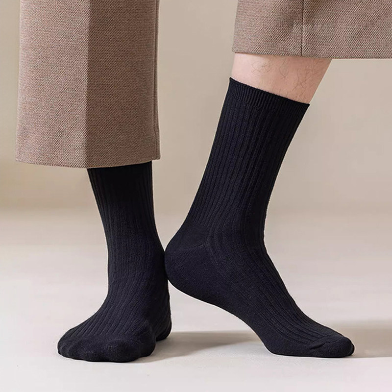 诸暨新疆棉袜子男纯色棉袜秋冬季防臭吸汗中筒袜男士运动潮流长袜,淘宝优惠券,粉丝福利购,淘宝优惠卷