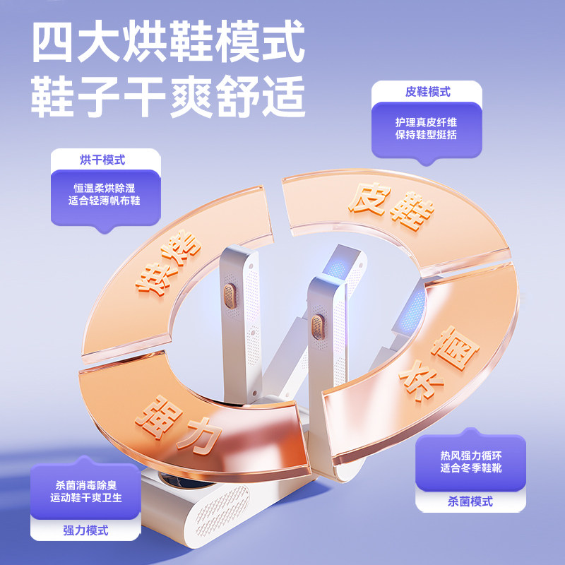 OES烘鞋器干鞋器家用神器烘鞋机除臭杀菌鞋子烘干消毒烤鞋器袜子,淘宝优惠券,粉丝福利购,淘宝优惠卷