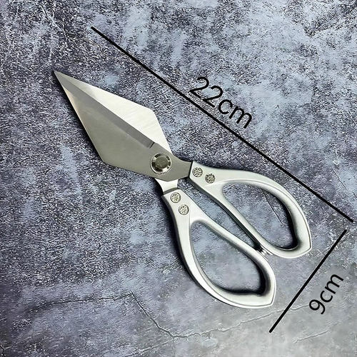 厨房剪刀高硬度锋利强力鸡骨剪全不锈钢剪鸡鸭鹅骨头专用大头剪子 - 图3