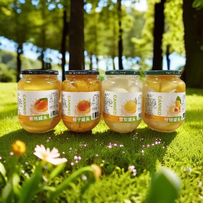 沂蒙山黄桃罐头510g*4罐雪梨什锦新鲜当季水果网红零食橘子