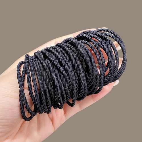 橡皮筋头绳女扎头发圈高弹力耐用不勒头发绳2025新款百搭简约气质 - 图2