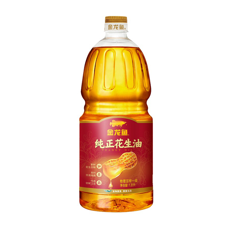 金龙鱼精选大豆油1.8L精炼一级色拉油食用油 - 图3