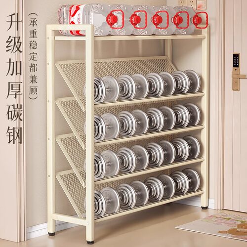 简易鞋架子鞋柜家用门口多层小窄宿舍2025新款入户门鞋子收纳神器 - 图1