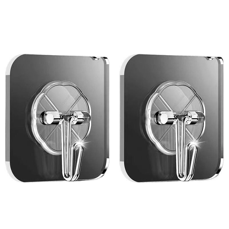 无痕大挂钩超强粘力无痕免打孔承重厨房墙壁置物架厨房墙壁强力挂