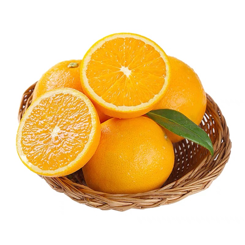 彩箱当季新鲜现摘江西赣南脐橙子孕妇水果果冻橙薄皮寻乌脐橙果园