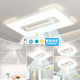 Great Wall Lighting LED Bladeless Fan Lamp Modern Simple Ceiling Lamp Living Room Bedroom Study Room Restaurant Ceiling Fan Lamp