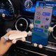 Dashboard car mobile phone holder air outlet
