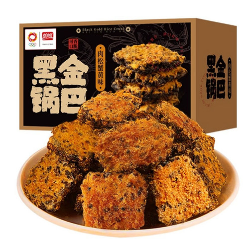 盼盼黑金锅巴240g/箱 - 图3