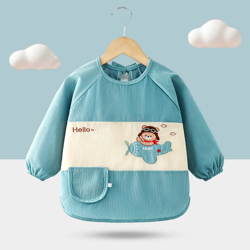 宝宝罩衣防水防脏儿童秋冬季女男宝反穿衣围兜吃饭衣外穿婴儿围裙,淘宝优惠券,粉丝福利购,淘宝优惠卷