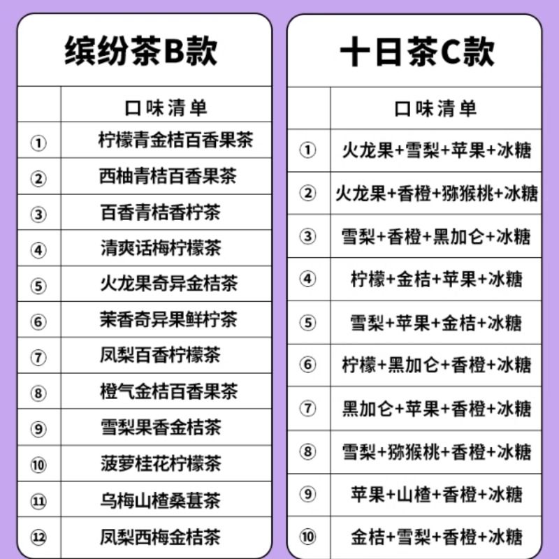 47种水果茶茶包多种口味柠檬百香果金桔菠萝茶纯冻干水果片花果茶 - 图2