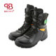 Forest protective boots emergency boots black high top wear-resistant puncture-proof ranger work boots lightweight shock-absorbing hiking boots