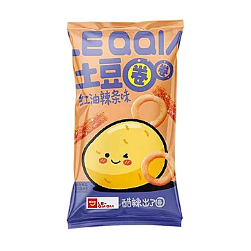 乐恰恰红油辣条味土豆圈68g*4包[11元优惠券]-寻折猪