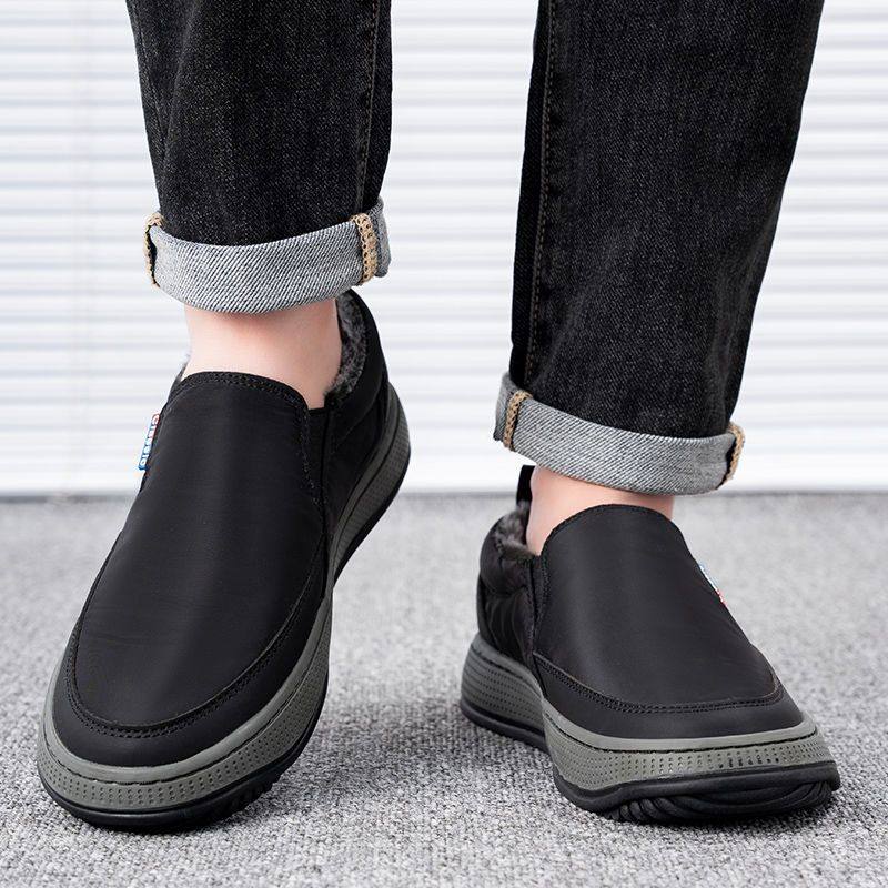 老北京布鞋男冬季一脚蹬加绒软底棉鞋男士加厚保暖爸爸老人鞋防滑,淘宝优惠券,粉丝福利购,淘宝优惠卷