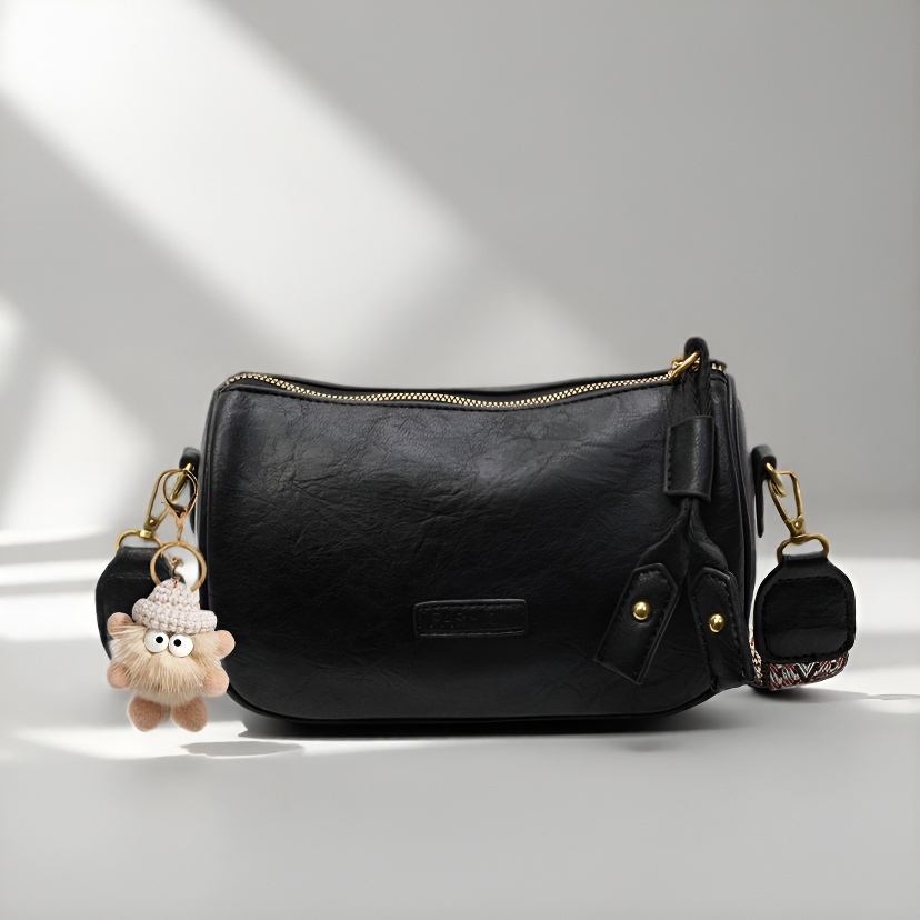 Ibrahimovic's popular bag this year 2025 new wideband crossbody bag women's retro niche pillow bag waist bag