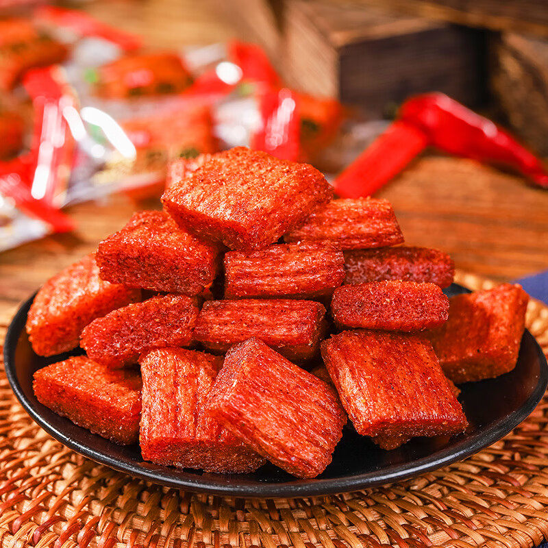 童年怀旧零食素食大刀肉45个