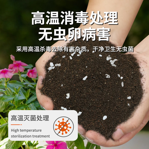 腐殖土营养土养花通用专用天然腐叶种菜土壤通用型种植土稻壳花土 - 图2