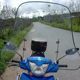 Motorcycle electric vehicle universal front windshield