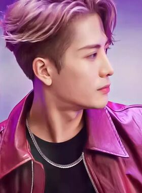 王嘉尔同款压花古巴项链男生素链