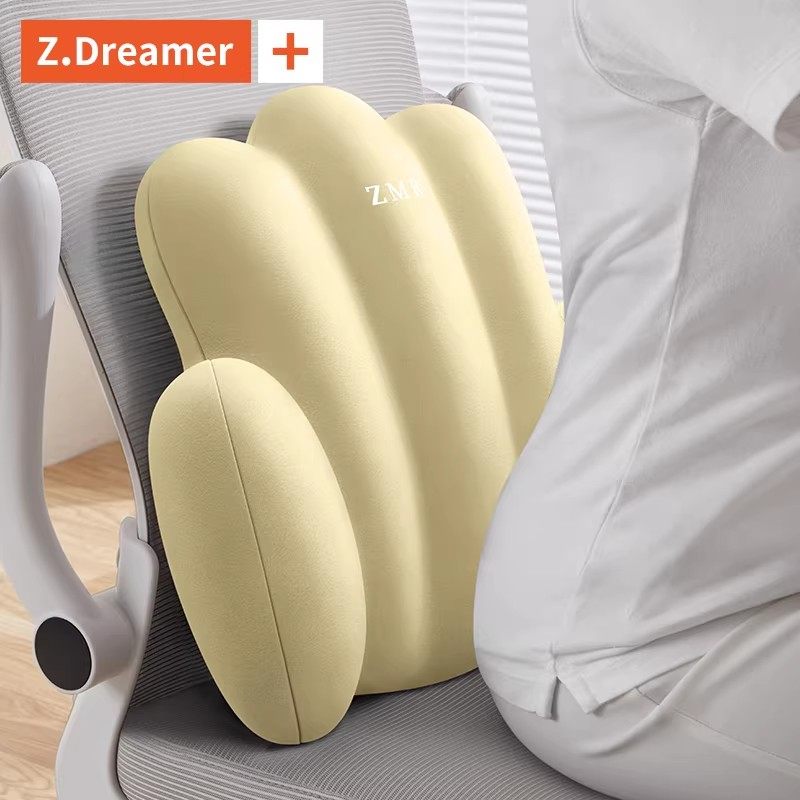 知梦人靠垫办公室腰靠座椅护腰工位久坐神器腰垫椅子靠枕背垫腰枕,淘宝优惠券,粉丝福利购,淘宝优惠卷