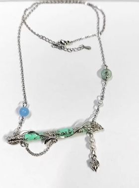 唐俪辞不昧狐龙-《水龙吟》衍生项链潮流简约时尚百搭饰品影视