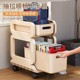 Larger schoolbag shelf movable multi-layer trolley