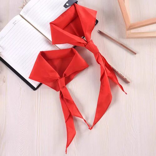 红领巾小学生全棉纯棉1.2M儿童正品稠布棉布纯色不掉色不褪色柔软 - 图2