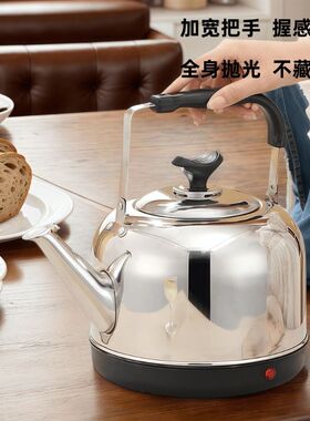 加厚不锈钢家用自动断电工厂电热水壶大容量大水壶加热烧水壶保温