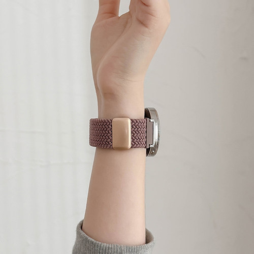 适用华为gt5手表表带磁吸编织gt4尼龙gt3pro荣耀智能手表个性watch4pro高级男女新款gt2可爱41运动腕带配件 - 图2