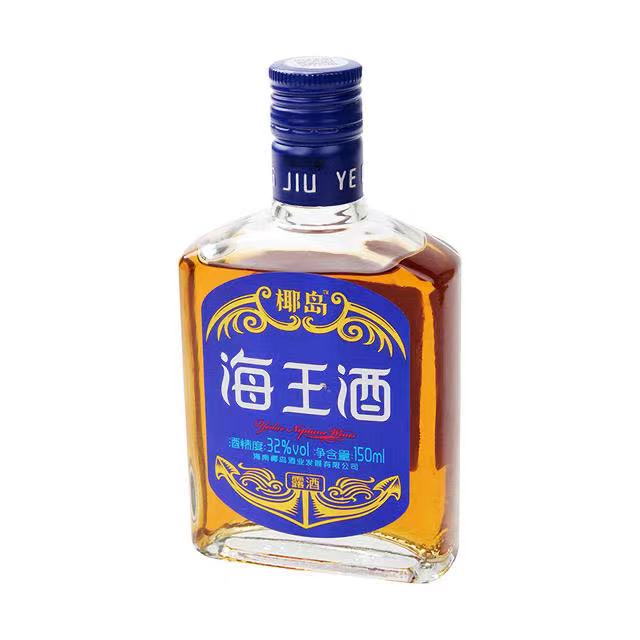 32度椰岛海王酒青春版150ml*2瓶/6瓶/15瓶/30瓶低度配制露酒 - 图1