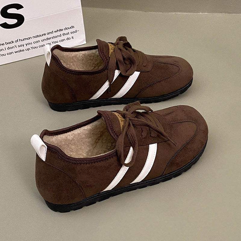 老北京棉鞋女冬季加绒加厚靴子保暖轻便舒适平底德训鞋妈妈鞋系带,淘宝优惠券,粉丝福利购,淘宝优惠卷