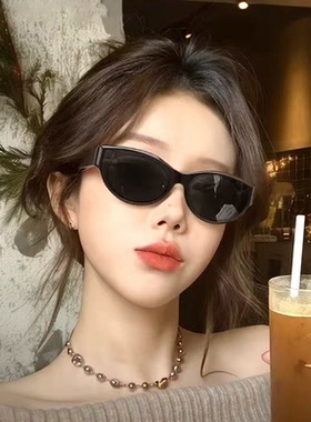 jennie同款复古辣妹猫眼太阳镜