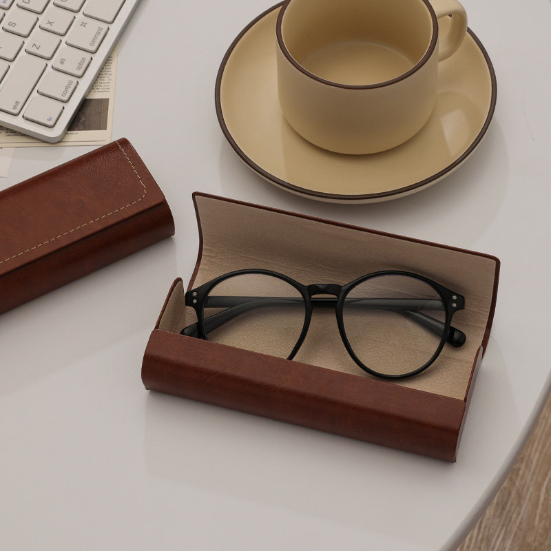 轻巧眼镜盒便携女简约太阳墨镜盒文艺日系复古纯色眼镜防摔收纳盒,淘宝优惠券,粉丝福利购,淘宝优惠卷