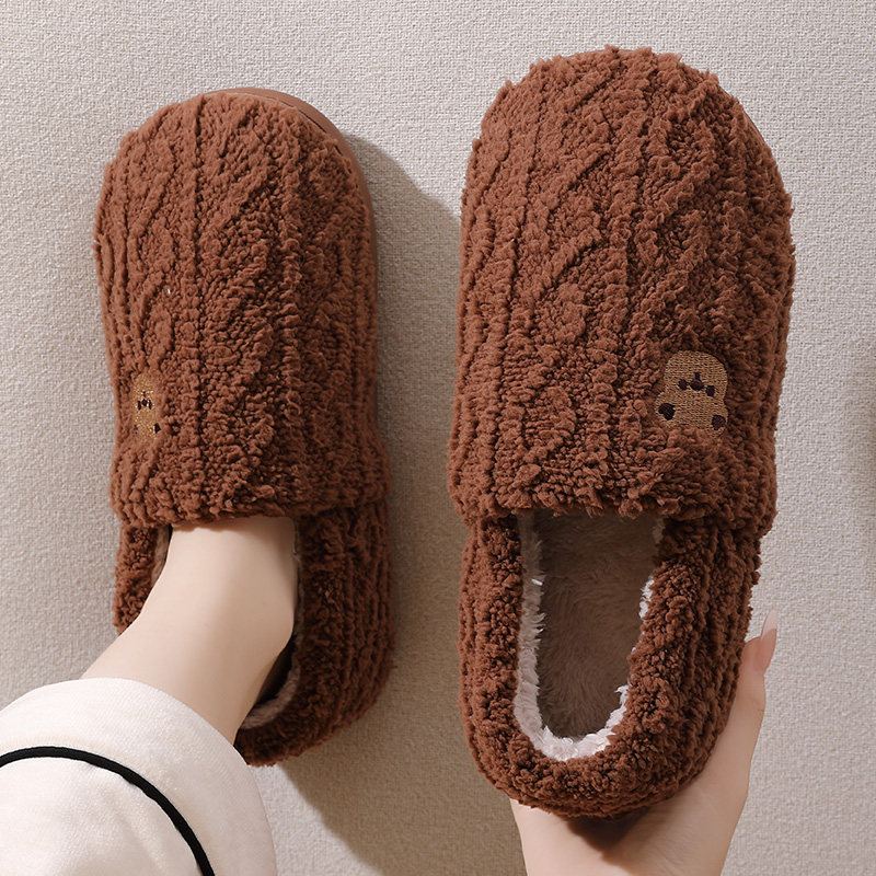 棉拖鞋男士冬季包跟2026新款室内家居保暖防滑厚底毛加绒棉鞋男款,淘宝优惠券,粉丝福利购,淘宝优惠卷