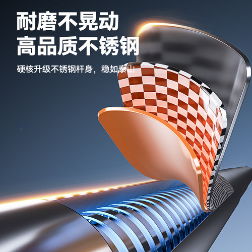自拍杆手机支架2026新款落地三脚架防抖拍照通用直播支架自拍神器360度旋转手持四脚架户外旅游便携拍摄架 - 图3