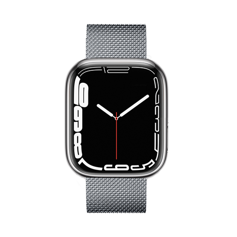 适用applewatch表带苹果s9手表iwatch7米兰磁吸金属s88ultra49不锈钢s7腕带44mm/4/5/女男新款5/3回环6代智能 - 图3