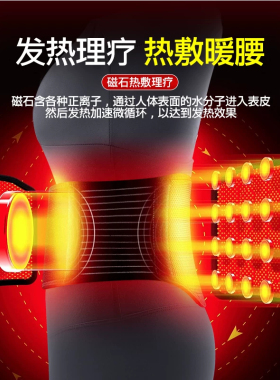 【磁石发热磁疗】腰间盘劳损护腰