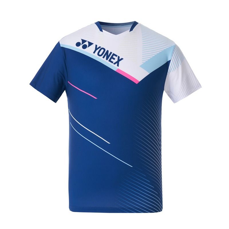 YONEX/尤尼克斯羽毛球运动服男女短袖速干yy无袖网球乒乓球衣夏季