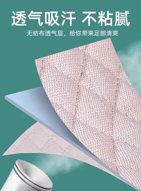 棉麻防臭鞋垫5双|超1.6万次加购