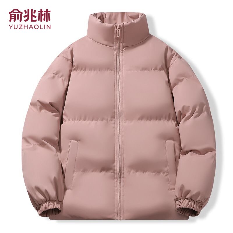 俞兆林棉服男女休闲加厚宽松潮流百搭保暖面包服立领外套棉袄冬季