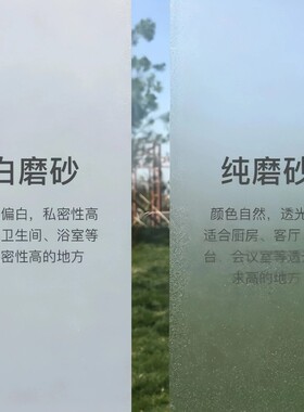 窗户磨砂玻璃门贴纸防窥防走光