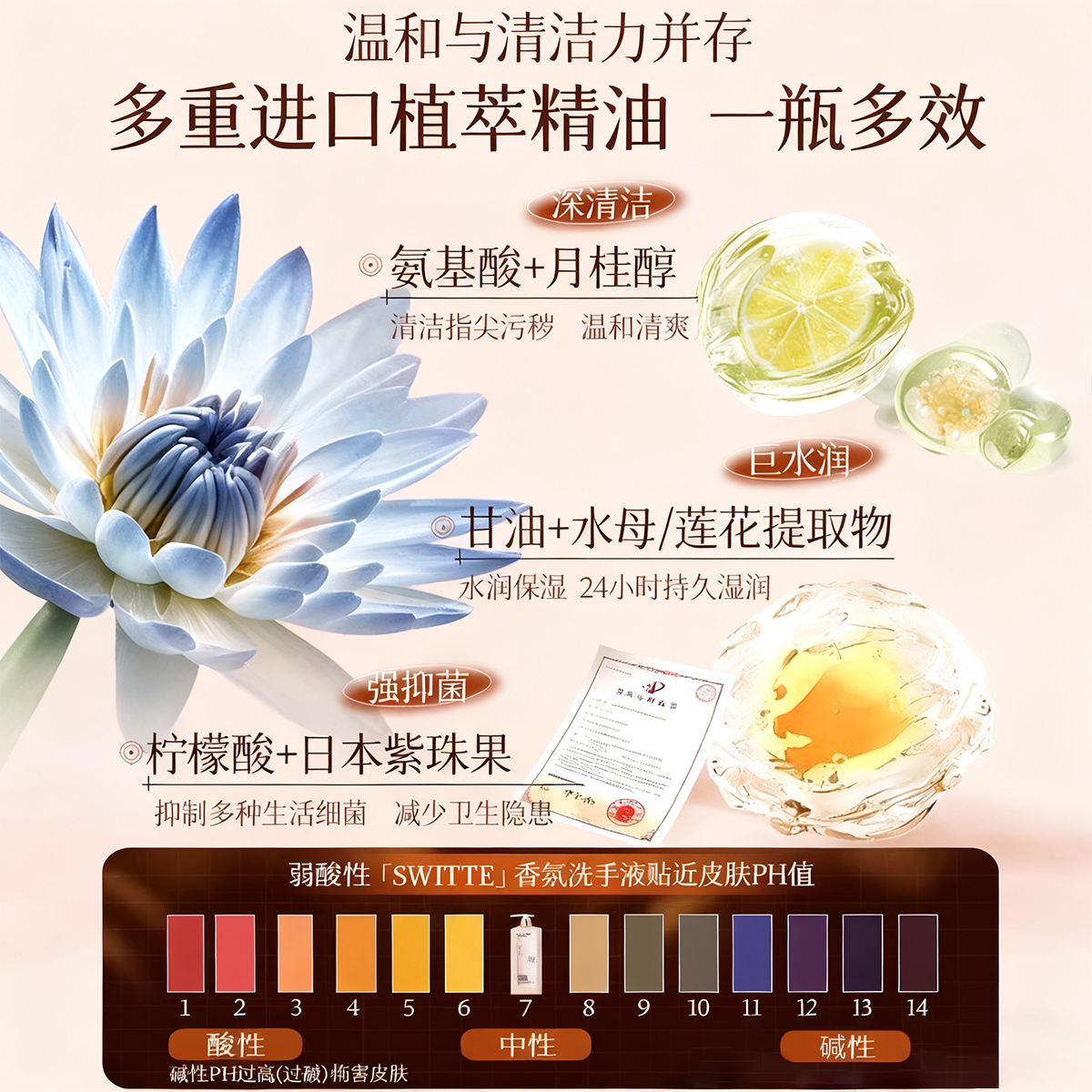 香氛洗手液家用泡沫非杀菌消毒抑菌高级香儿童按压正品持久留香,淘宝优惠券,粉丝福利购,淘宝优惠卷