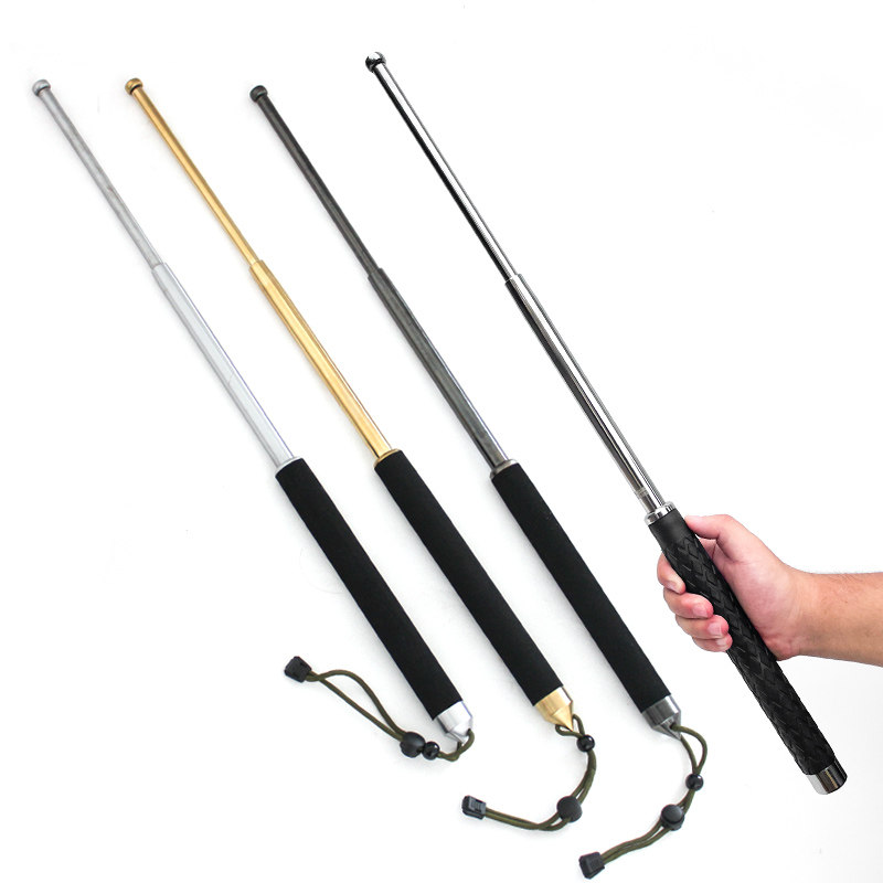 加粗甩棍合法防身武器实心伸缩甩辊甩棒车载三节驱狗自卫狼牙棒子,淘宝优惠券,粉丝福利购,淘宝优惠卷