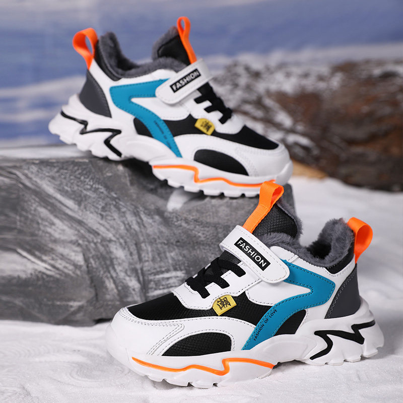 ABC EUEU男童棉鞋2025秋冬新款加绒加厚儿童大棉鞋防水防滑运动鞋,淘宝优惠券,粉丝福利购,淘宝优惠卷