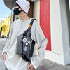 Chest bag for men and women ins fashion sports simple shoulder bag