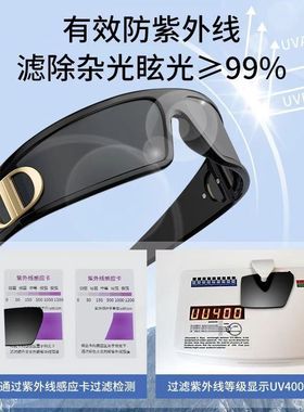 女款防紫外线偏光拍照墨镜